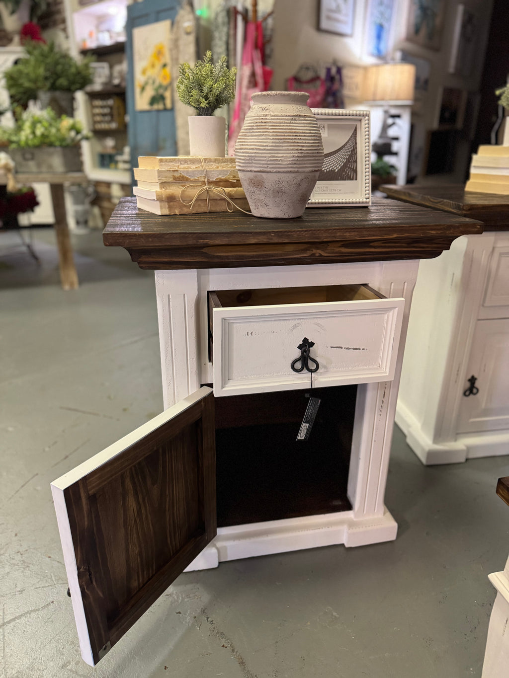 Marshal Night Stand - White Wash