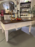 Richmond Coffee Table With Drawers ( White )